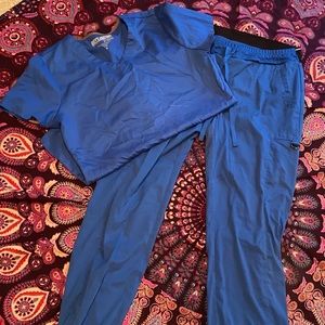 Royal Blue Grey’s Anatomy Scrub Set